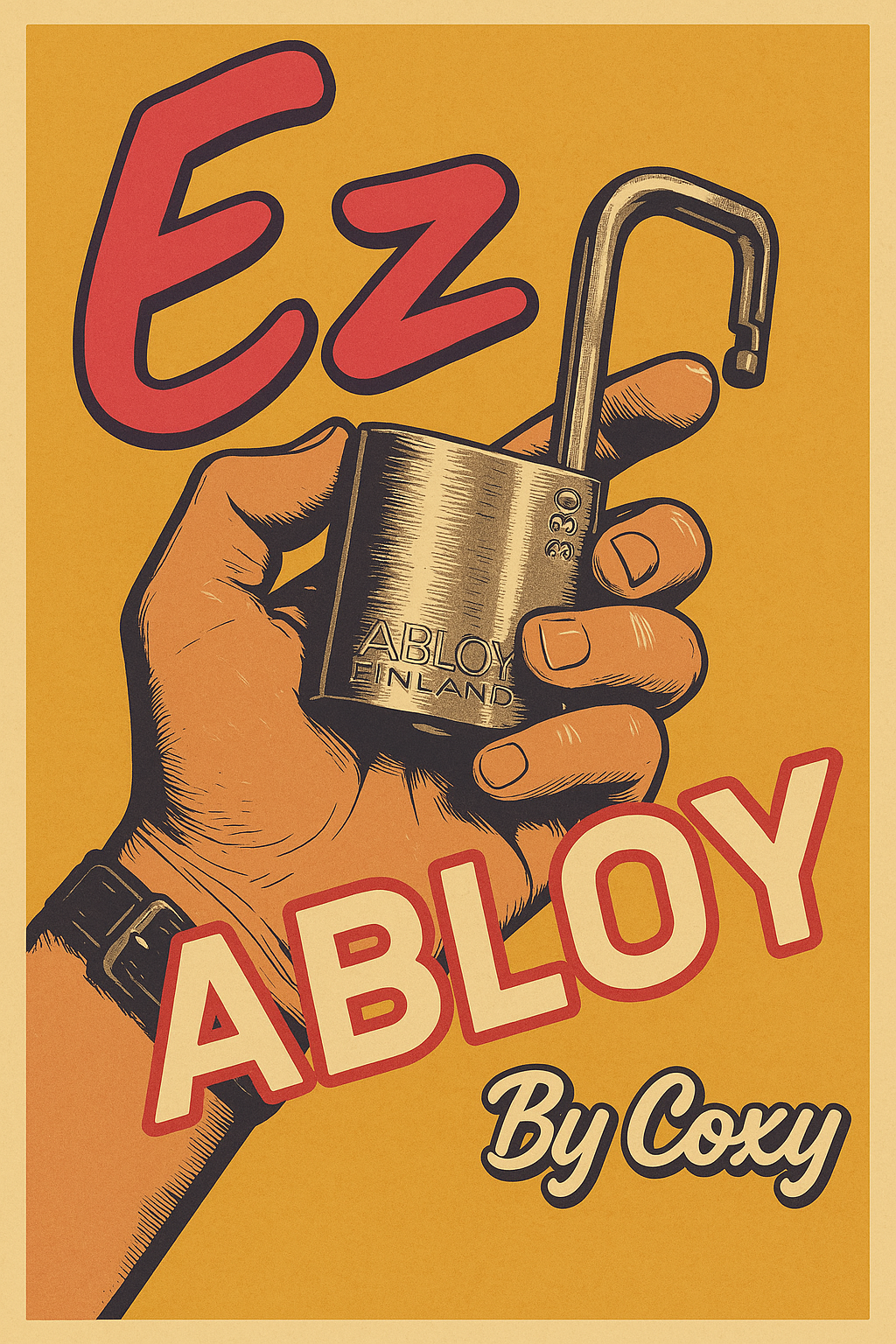 EZ Abloy Padlock Black Friday special 