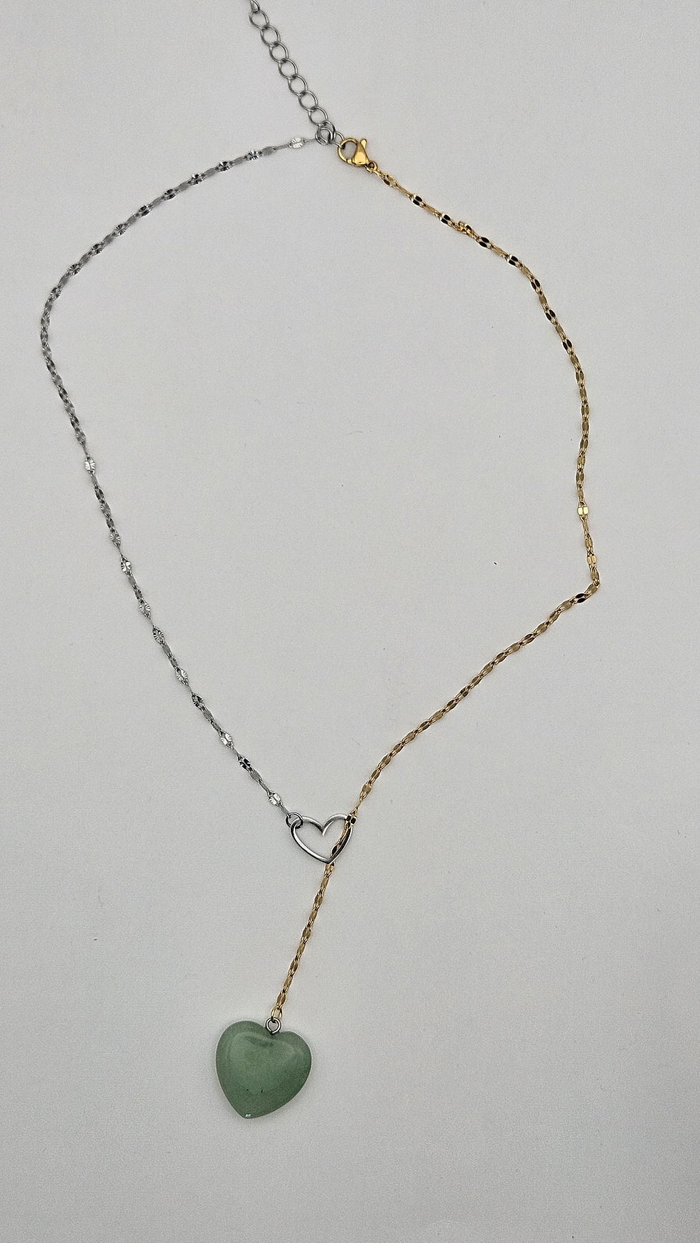 Miniature : Collier Cœur de Givre