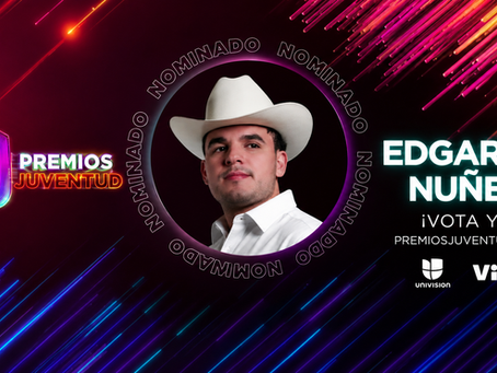EDGARDO NUÑEZ EARNS TWO NOMINATIONS AT THE 2026 PREMIOS JUVENTUD