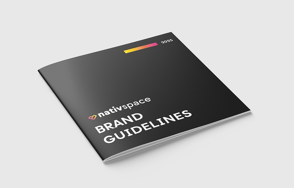 Mock ups of the nativspace styleguide