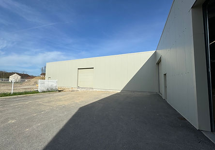 Réalisation des fondation et maçonnerie pour une extension d'entrepôt