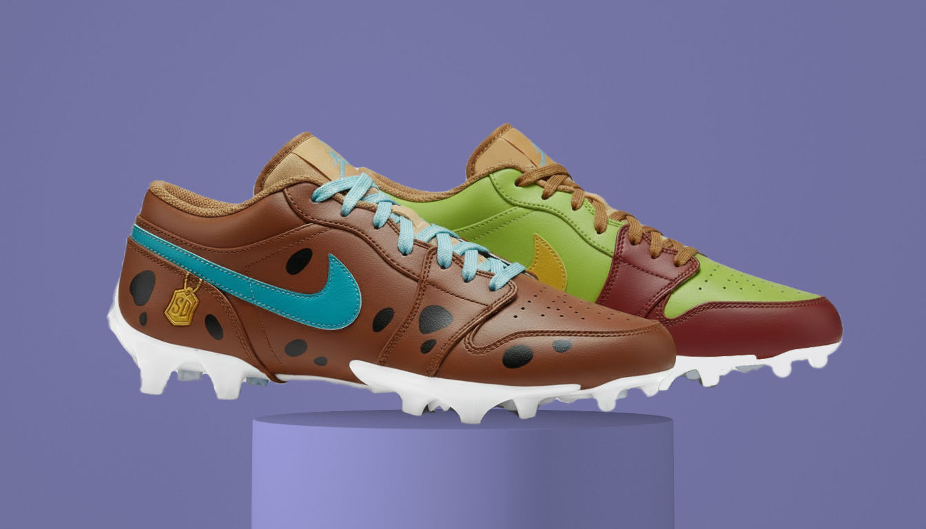 "Scooby and Shaggy" Jordan 1 Football
