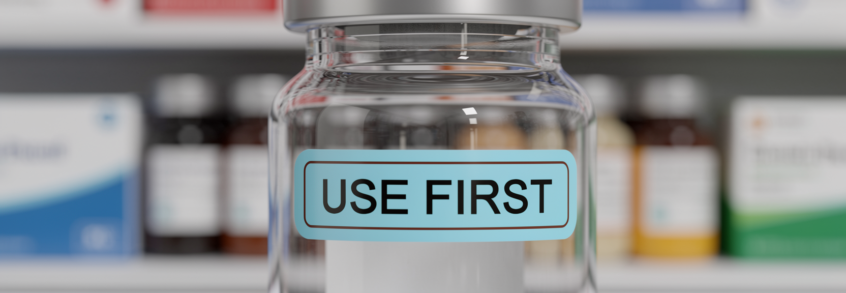 Stickers Use First Waterproof 0.5 X 1.5 Inch 500pc