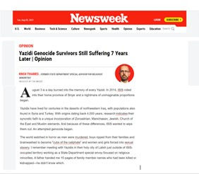 Yazidi Genocide Survivors Still Suffering 7 Years Later