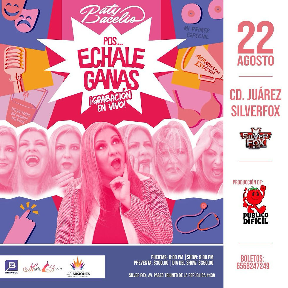 “Pos… Échale Ganas” | Grabación en Vivo de su Especial de Comedia