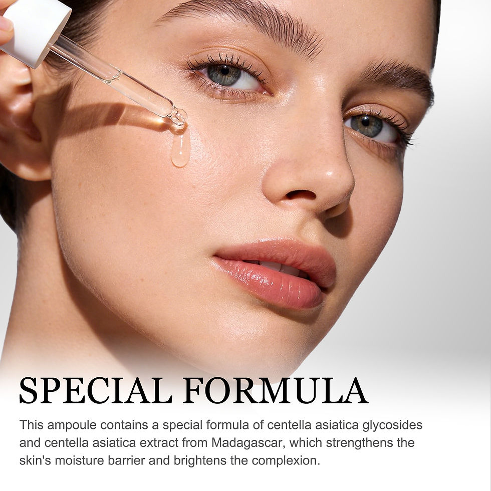 Thumbnail: Skin Tone Perfector Brightening Ampoule 55ml - Centella & Niacinamide Serum Hydr