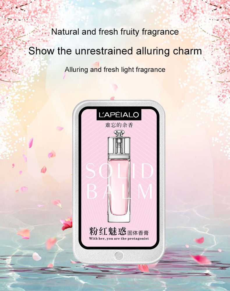 Thumbnail: Woman Body Pheromone Perfume Solid Balm Long Lasting Fragranc Light Fragranc Por