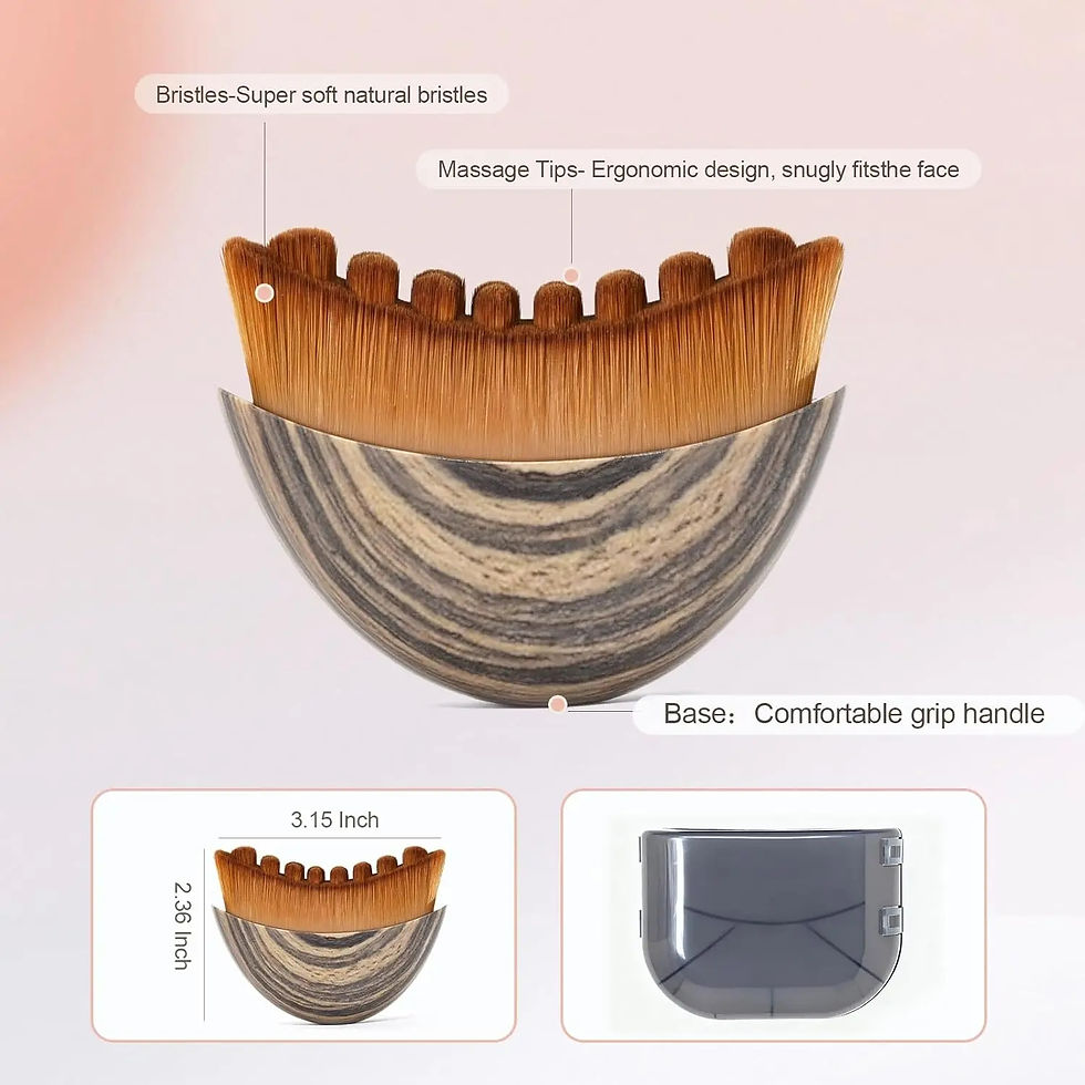 Thumbnail: New Lymphatic Contour Face Brush, Lymphatic Drainage Massager for Face,Ergonomic