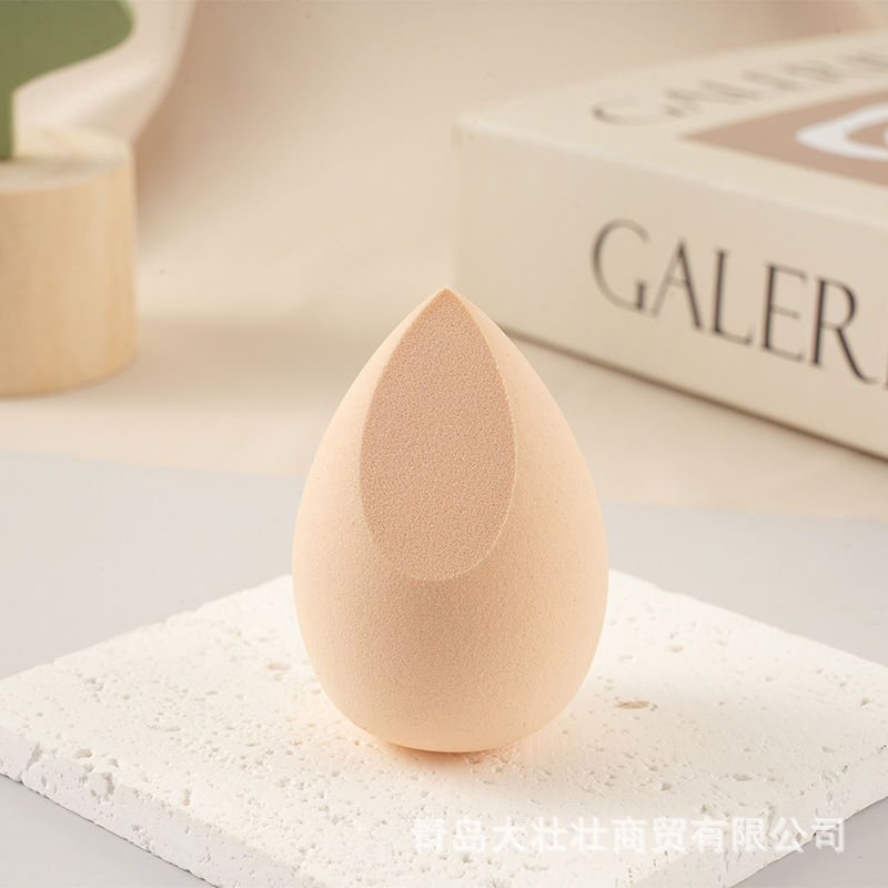 Thumbnail: Individually Packaged Water Drop Puff Oblique-Cut Beauty Sponge Set Mixed Pack S