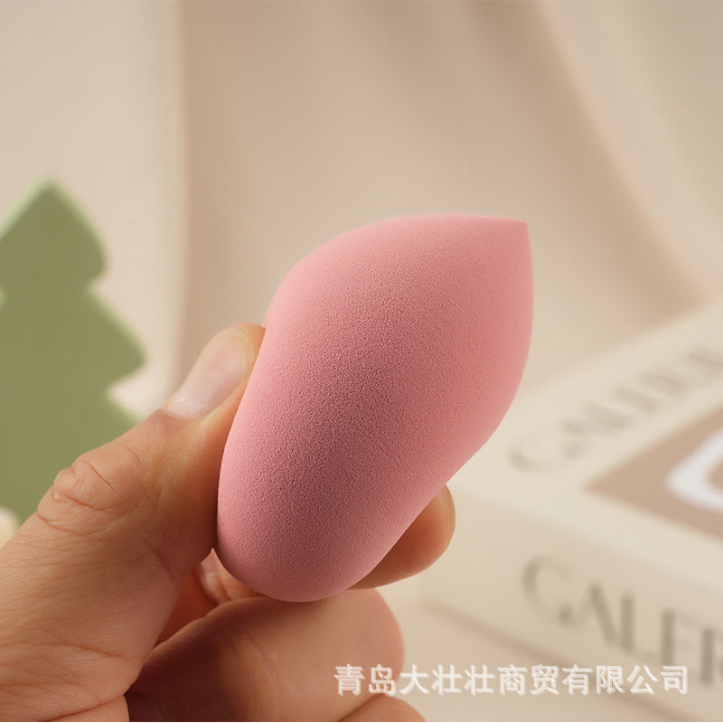 Thumbnail: Individually Packaged Water Drop Puff Oblique-Cut Beauty Sponge Set Mixed Pack S