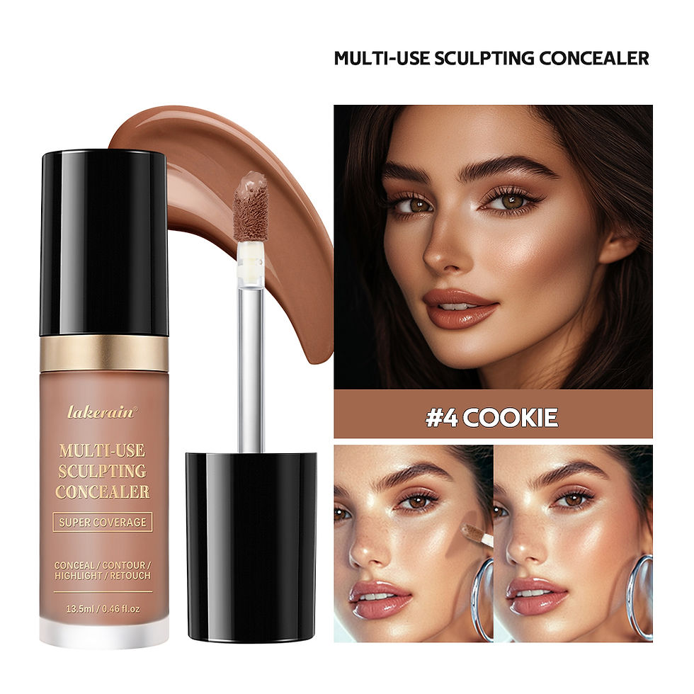 Thumbnail: Long-lasting Coverage Concealer Matte Foundation Multi-Use Cream Oil Free Highli