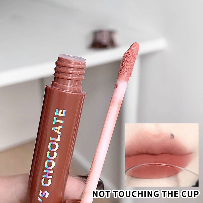 Thumbnail: Chocolate five lip glaze set Mist matte lipstick girl student