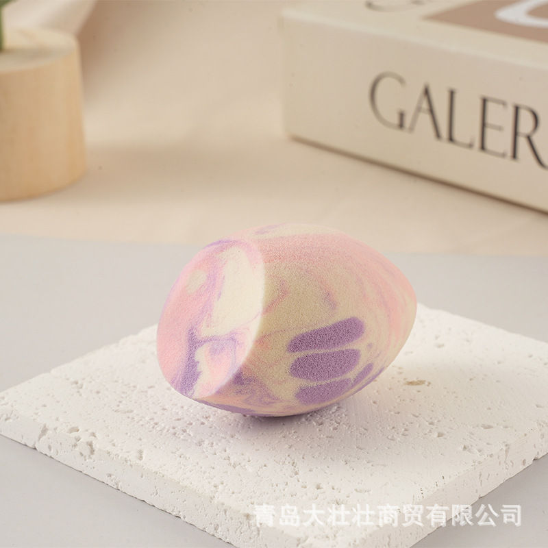 Thumbnail: Individually Packaged Water Drop Puff Oblique-Cut Beauty Sponge Set Mixed Pack S