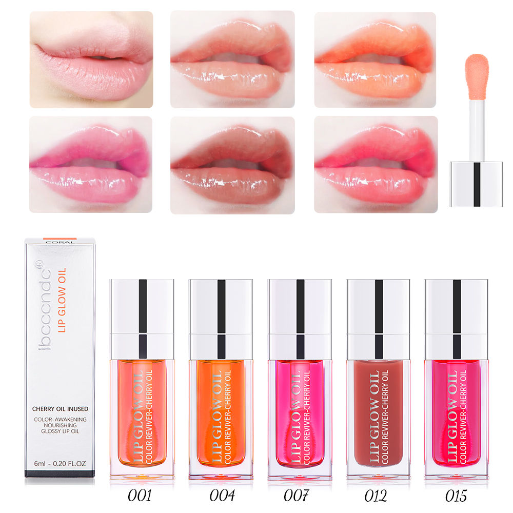 Crystal Jelly Moisturizing Lip Oil Plumping Lip Gloss Makeup Sexy Plump Lip Glow