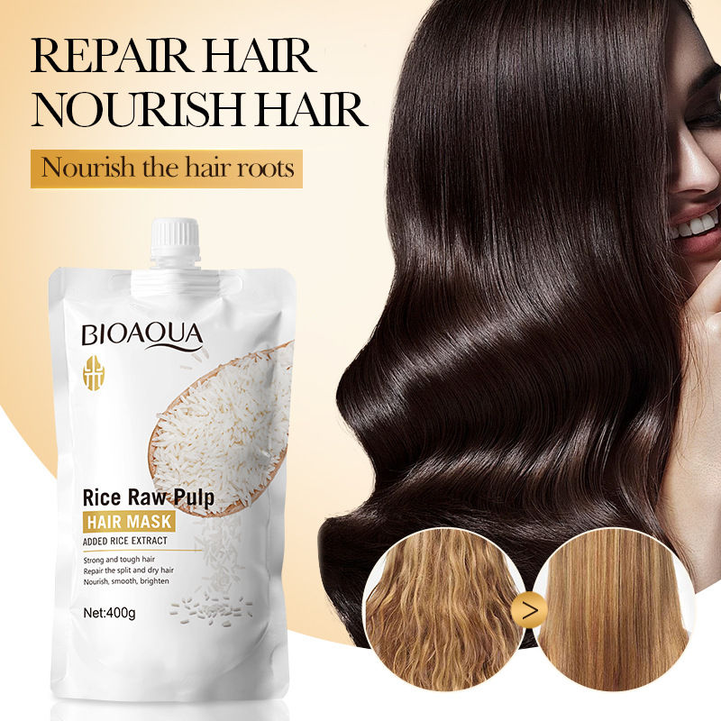 Thumbnail: 10/30/50/100/400g Magical Keratin Hair Mask 5 Seconds Repair Damaged Frizzy Hair