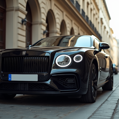 Tripavip luxury vehicle ready for a VIP client