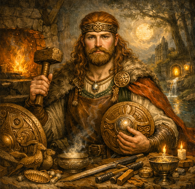 Divine Carpenter, Wright of the Tuatha Dé Danann