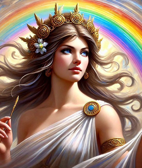 Goddess of the Rainbow and Messenger of the Gods