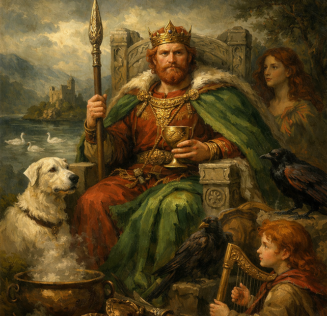 King of the Tuatha Dé Danann, The Red Crow