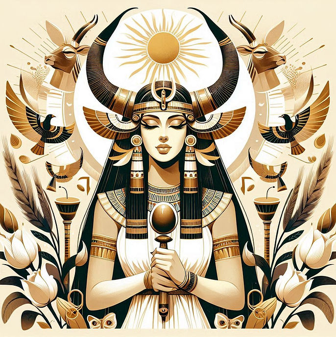 Goddess of Love, Beauty, Music, Dance, Fertility, and Motherhood