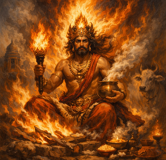God of Fire, Messenger of the Gods, Guardian of the Southeast