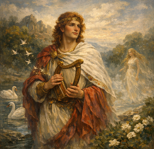 God of Love, Youth, and Poetic Inspiration