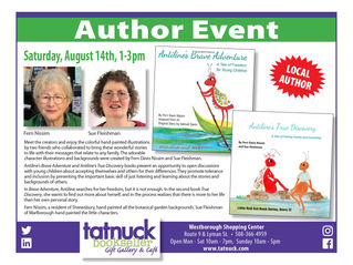 Book Signing Event Saturday, September 21st from 11:30 to 1:30 PM