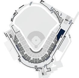Stadium Layout with The Pavilion Highlighted