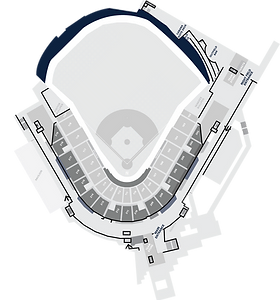 Stadium Layout with The Pavilion Highlighted