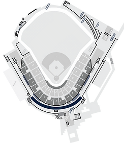 Stadium Layout with The Pavilion Highlighted