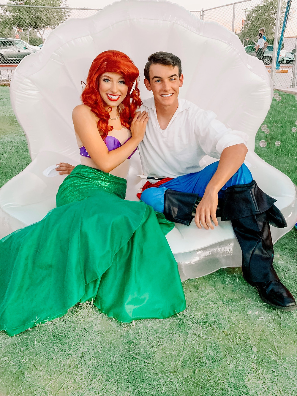 Princess, Ariel, Prince Eric, Mermaid, sea shell