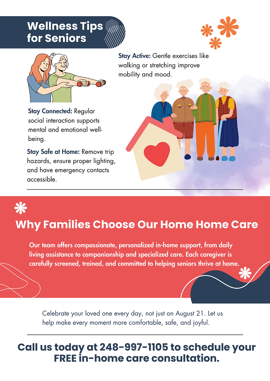compassionate and reliable home care in Troy, Michigan