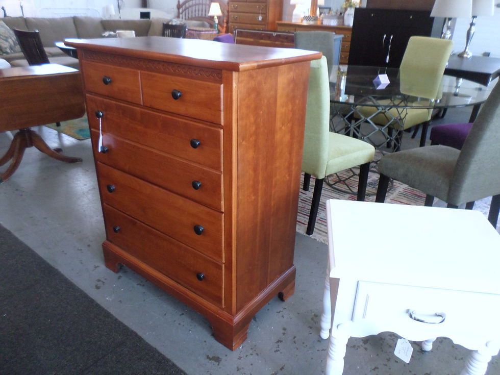 Brown 4 Drawer Chest $155