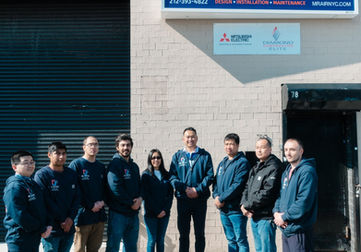 MR. AIR NYC Team Photo at Office
