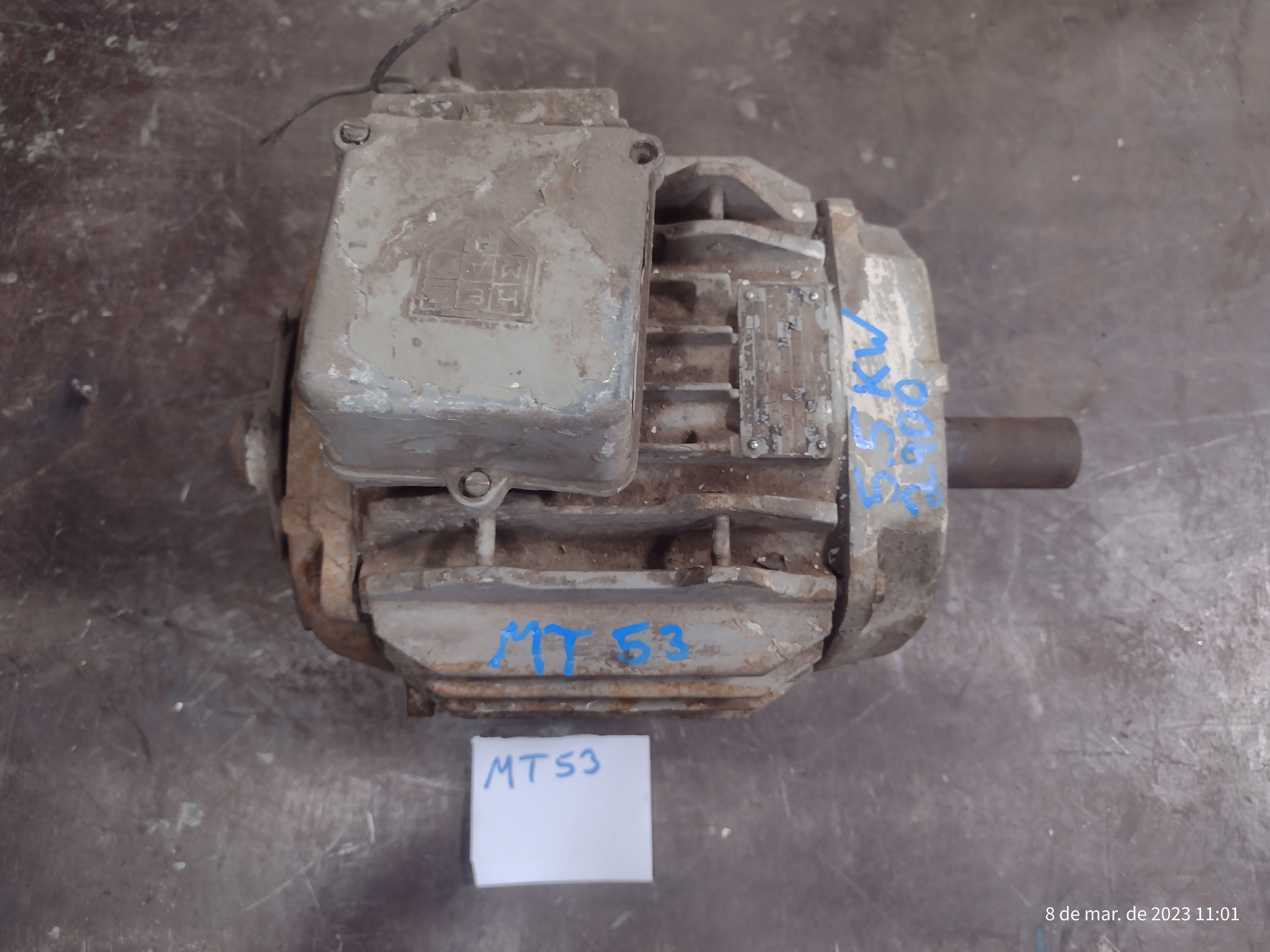 MOTOR 5.5KW 2900 RPM