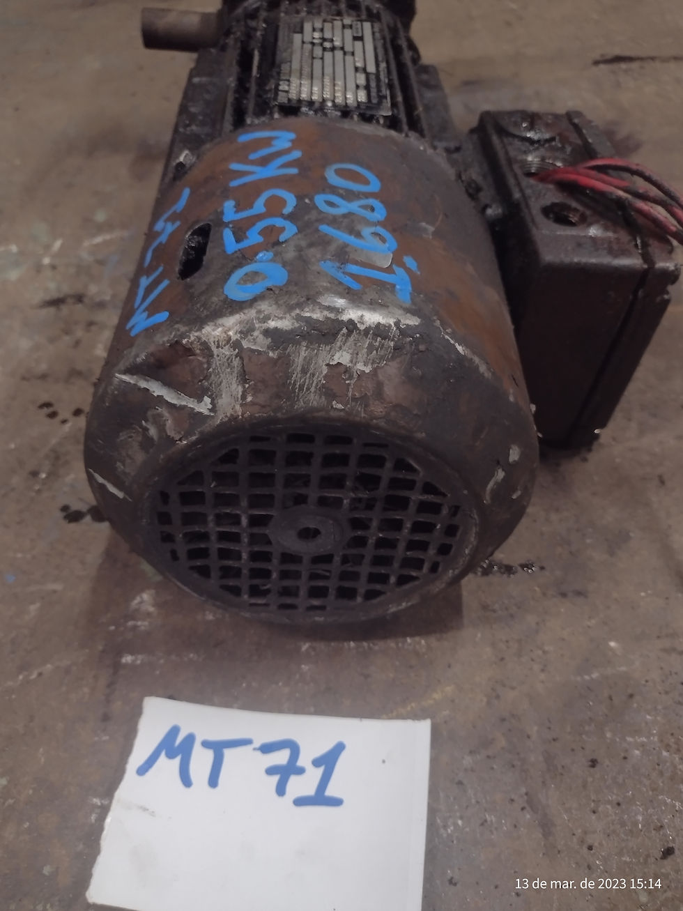 Miniatura: REDUTOR 0,55KW 1680 RPM