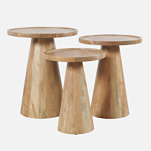 Jofran Knox Nesting Tables in Natural | City Liqs