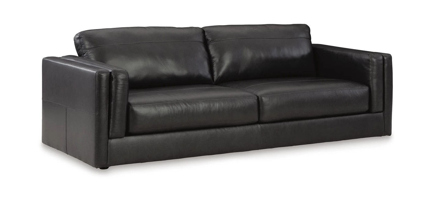 Ashley Amiata Leather Sofa