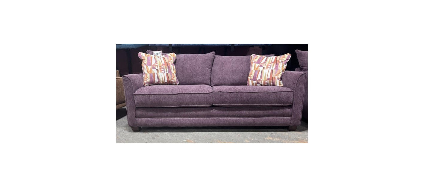 Juniper Stationary Sofa in Comrade Raisin