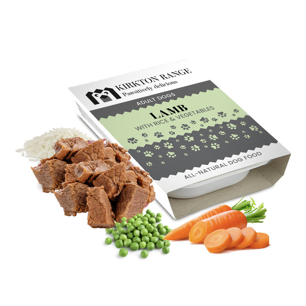 Lamb with Rice & Vegetables. 390g x 10 trays