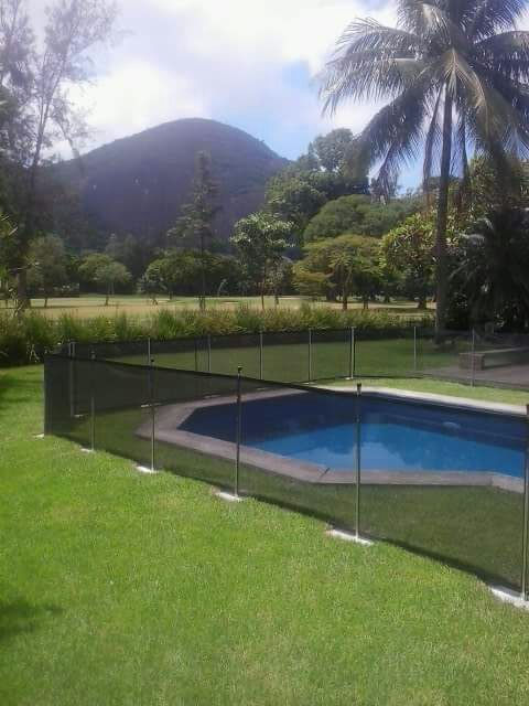 Cerca removível para piscina