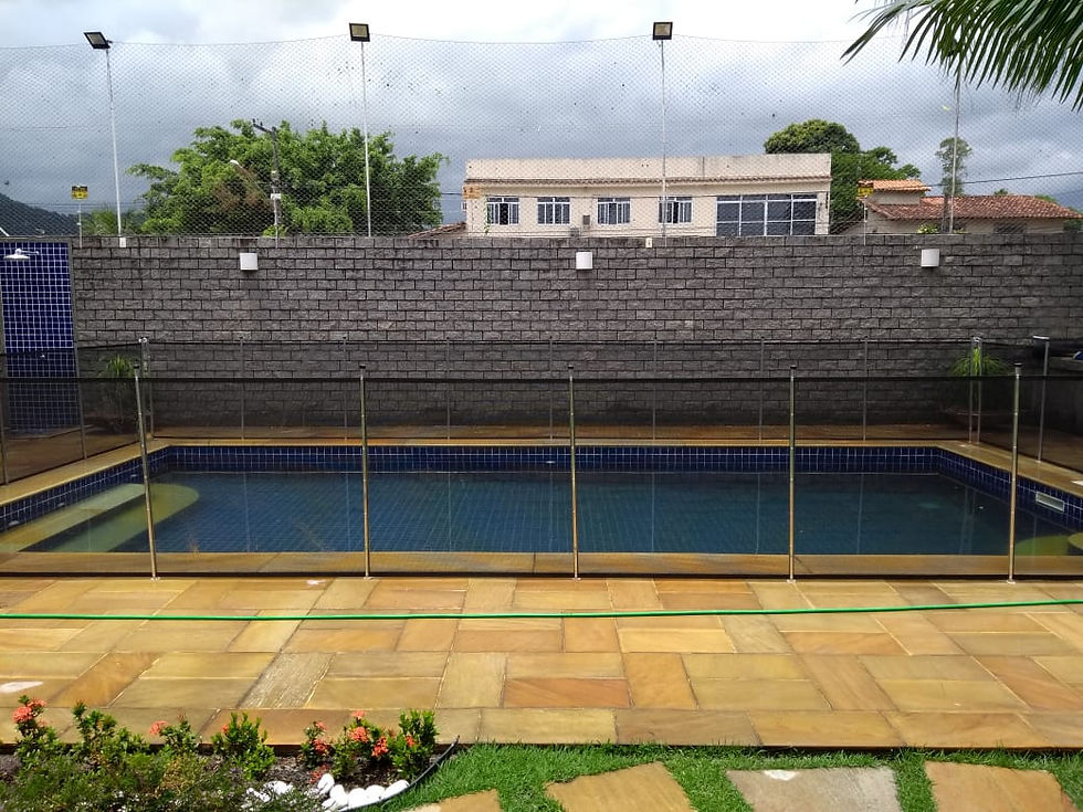 Cerca removível para piscina