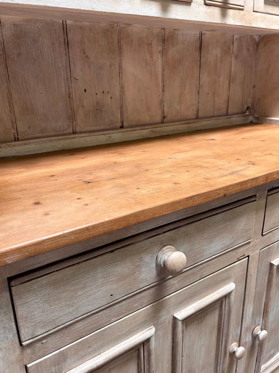 Thumbnail: Distressed farmhouse dresser 