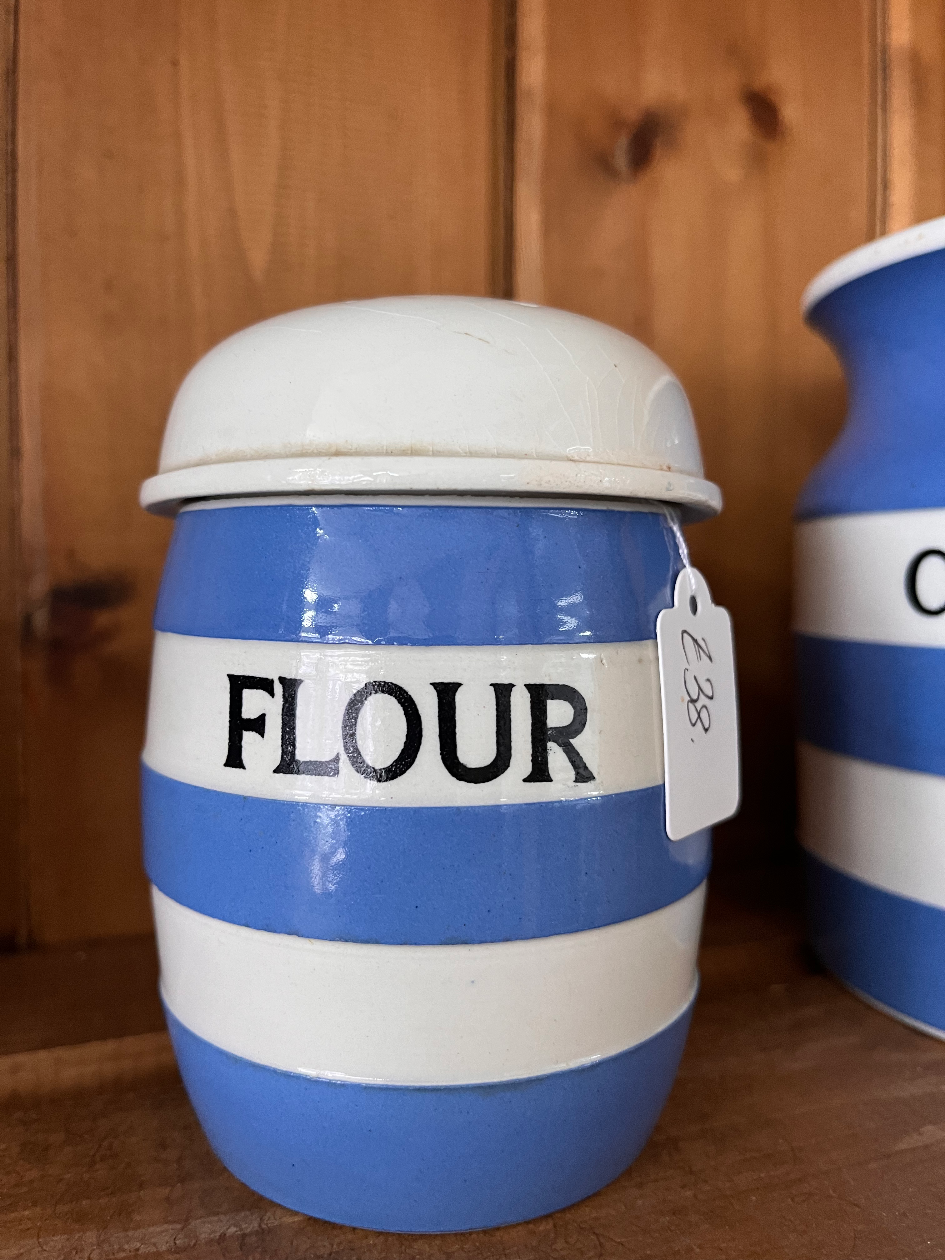 Original Cornish ware flour shaker 