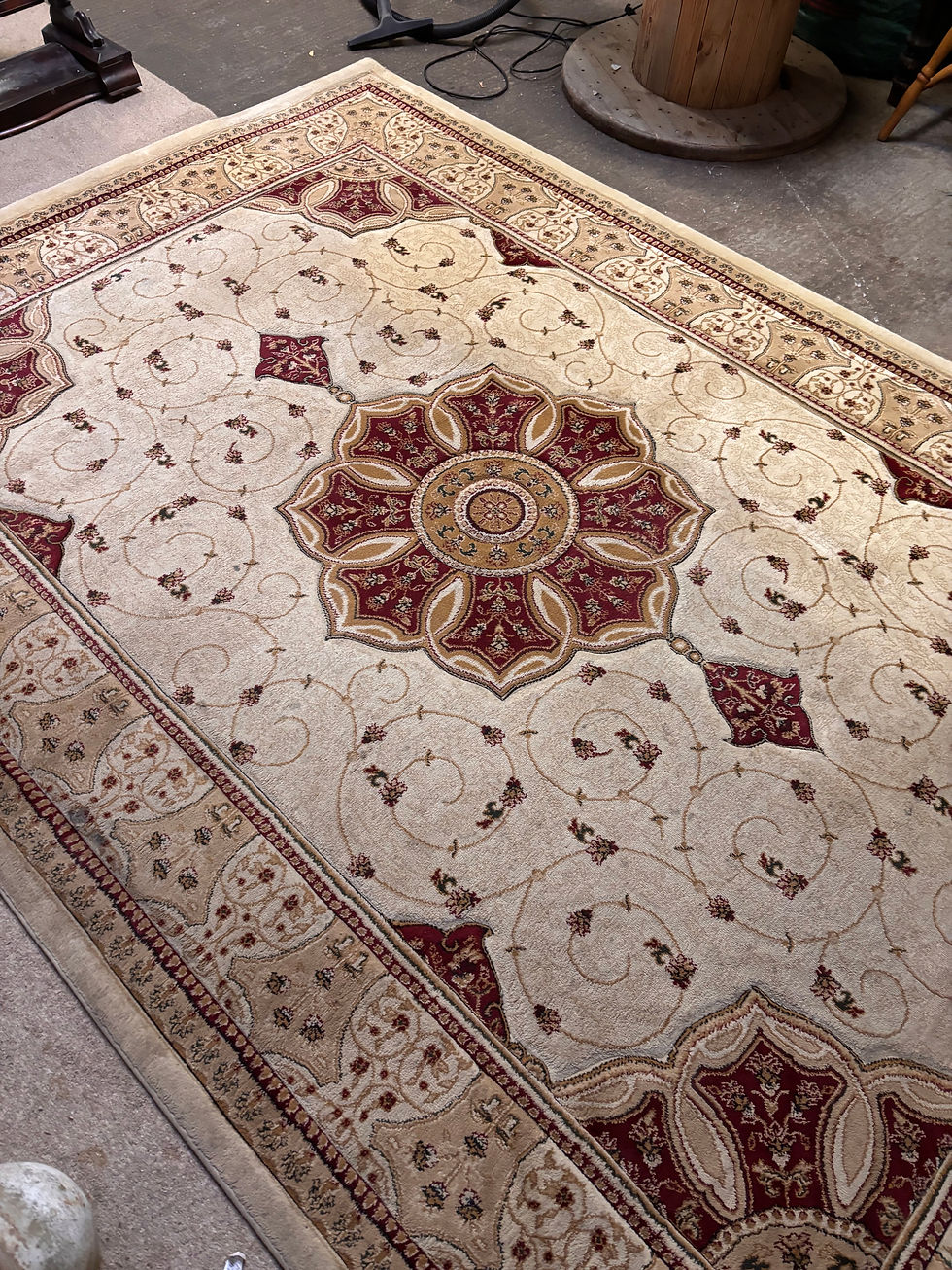Thumbnail: Large vintage rug 