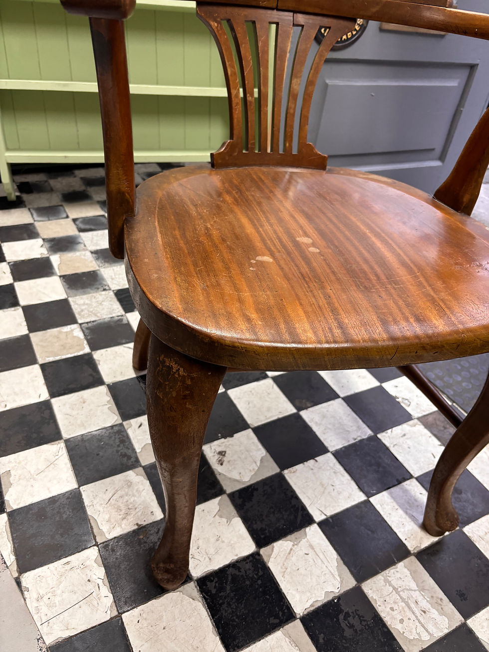 Thumbnail: Late Victorian desk chair 