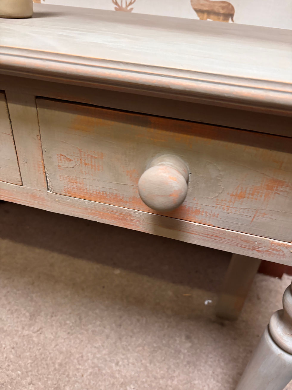 Thumbnail: Shabby chic dressing table 