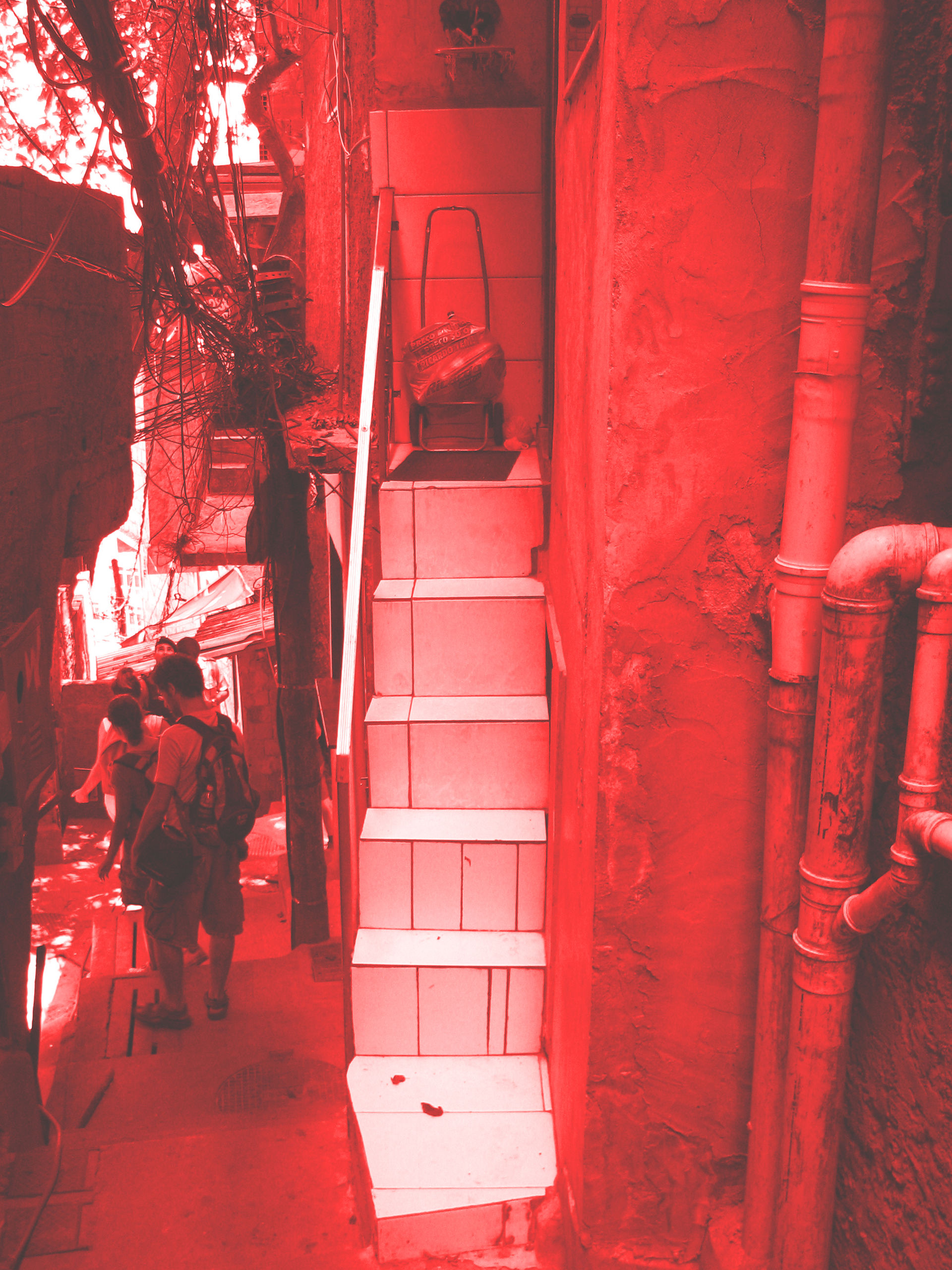 Streets of the favela