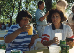 Mary & Joanne picnic