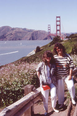 Ingrid & Traudi - Golden Gate 1988